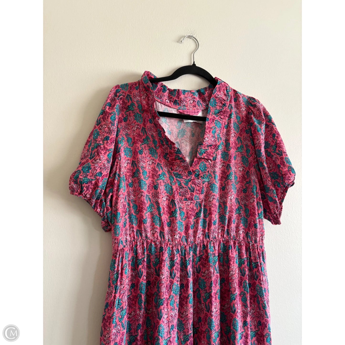 Dress Casual Maxi By Simply Southern In Pink, Size: M