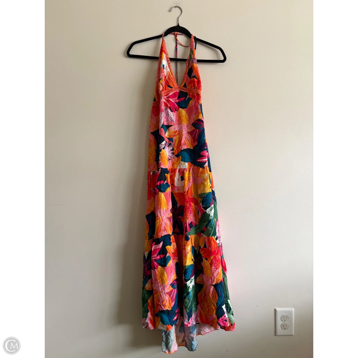 sofia vergara casual dresses Dress Maxi By By Sofia In Multi-colored, Size: L – Clothes Mentor Fayetteville NC #199 Fashion Size:IT 34 - US 4 tailoria One High-quality Shoulder Light