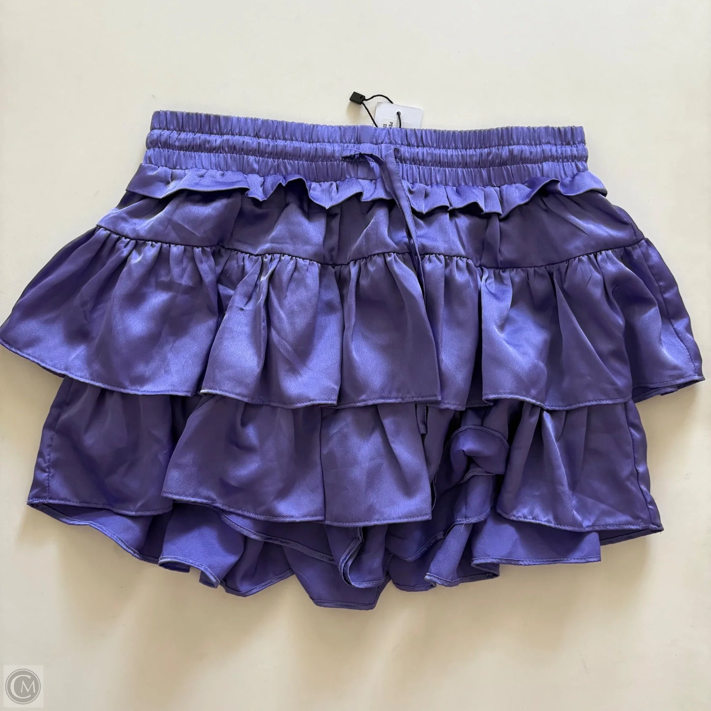Skirt Mini & Short By Day + Moon In Purple, Size: M