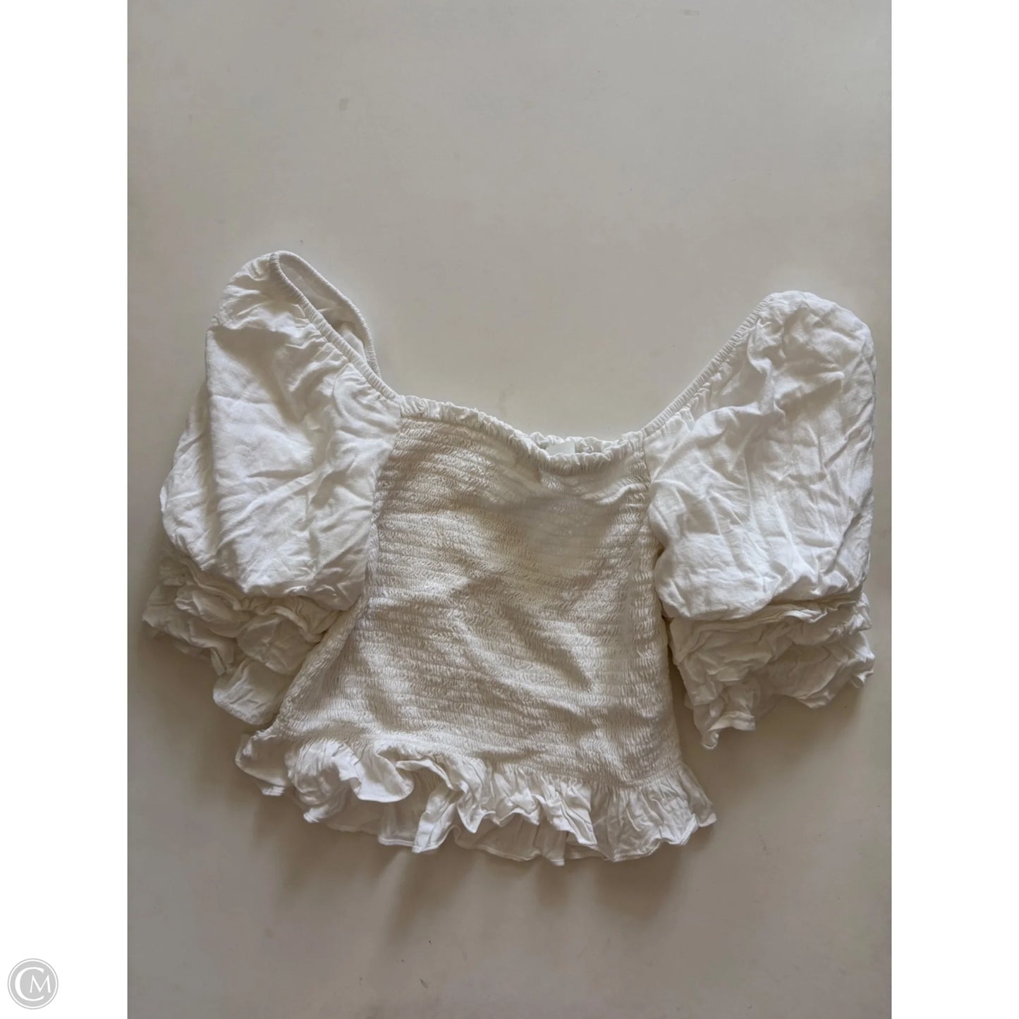 Top Short Sleeve By Altard State In White, Size: M