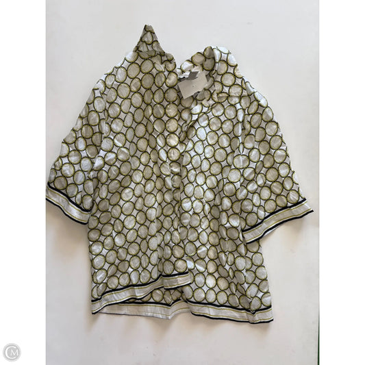 Top Short Sleeve By Worthington In Green, Size: S