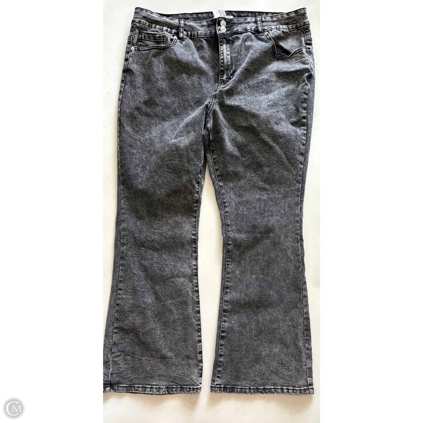 Jeans Straight By Love Soho In Black, Size: 20