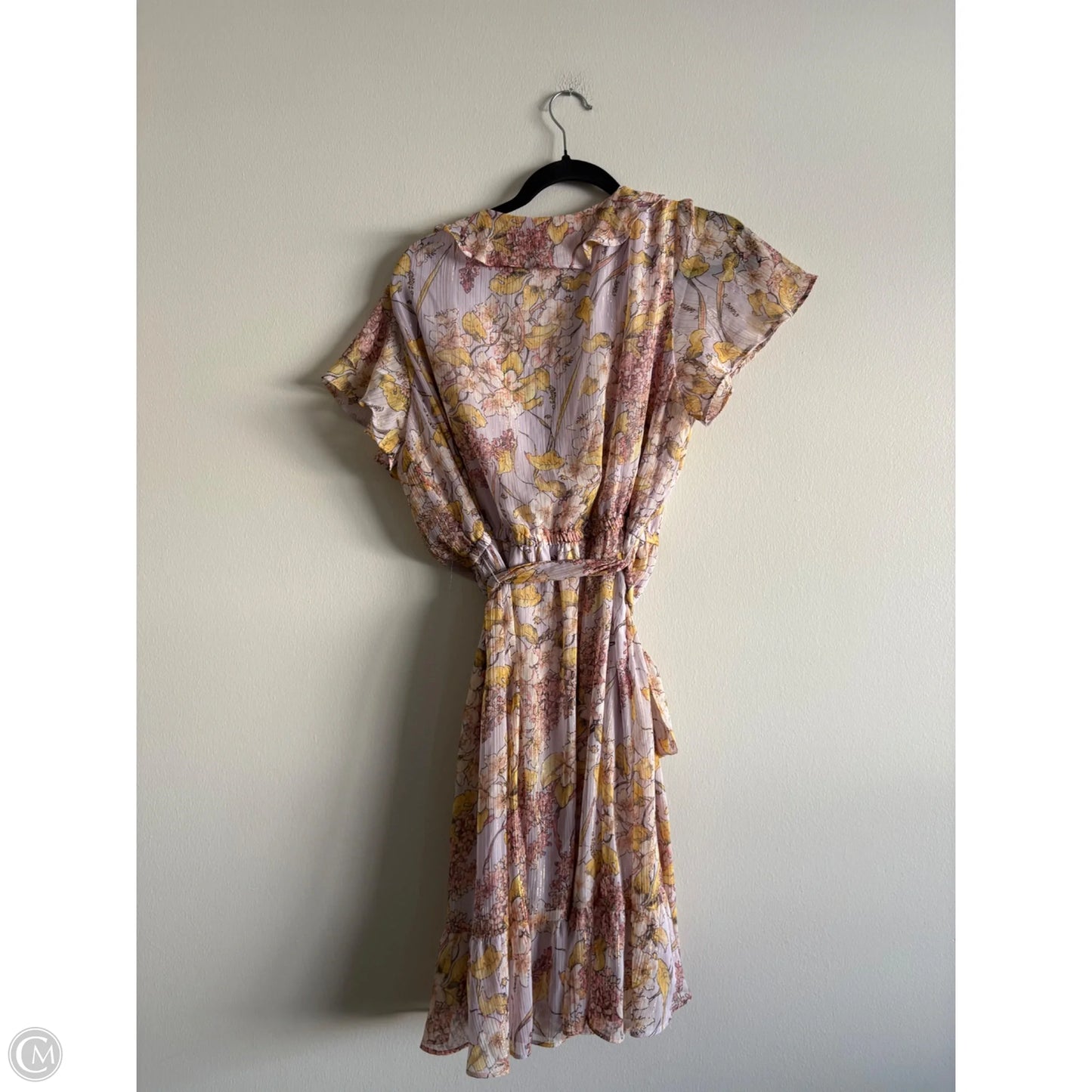 Dress Casual Midi By Lc Lauren Conrad In Floral Print, Size: Xl