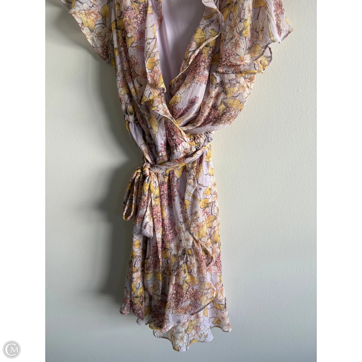 Dress Casual Midi By Lc Lauren Conrad In Floral Print, Size: Xl