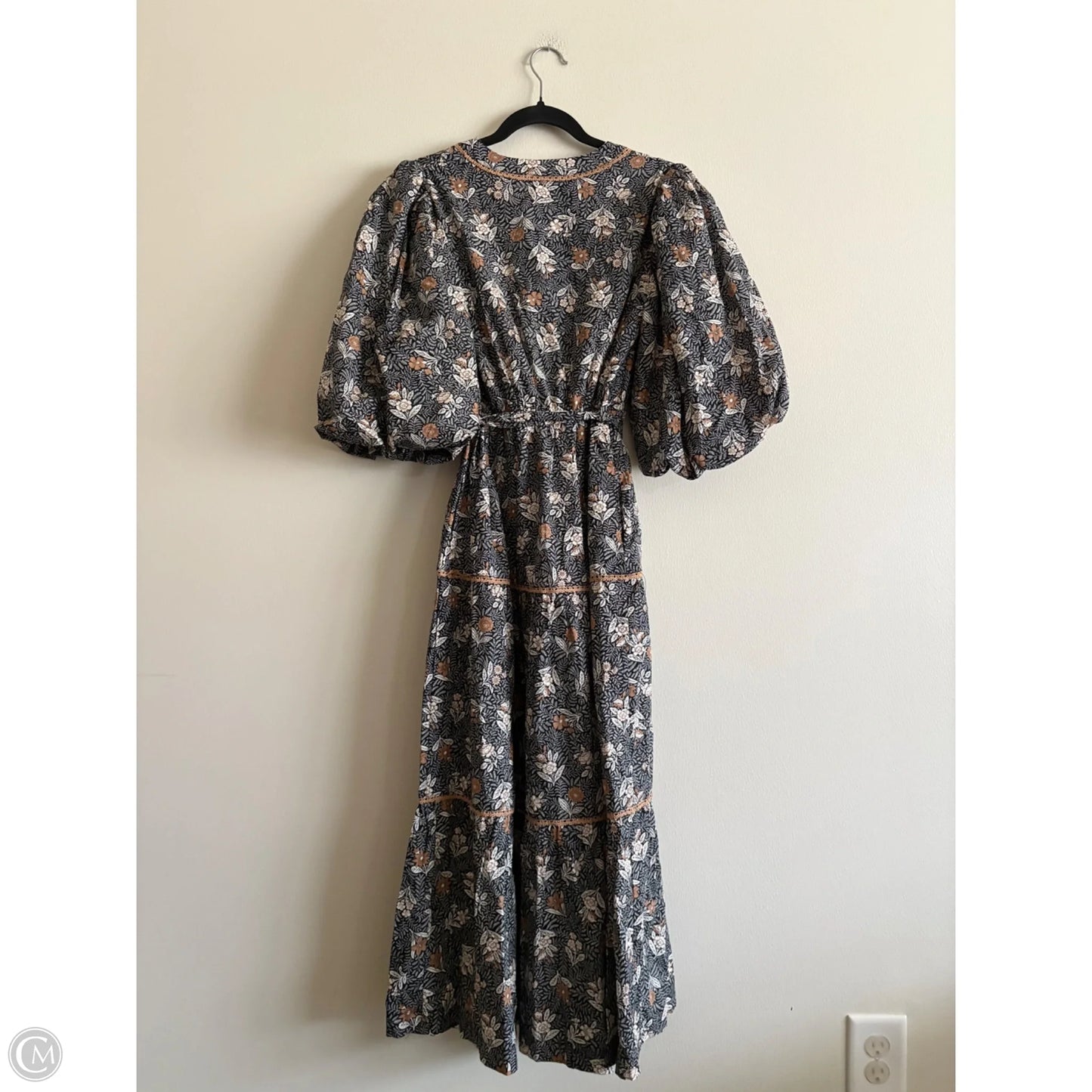 Dress Casual Maxi By &merci In Black & Brown, Size: S