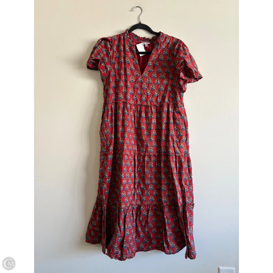 Dress Casual Maxi By Saule Parc In Red, Size: S