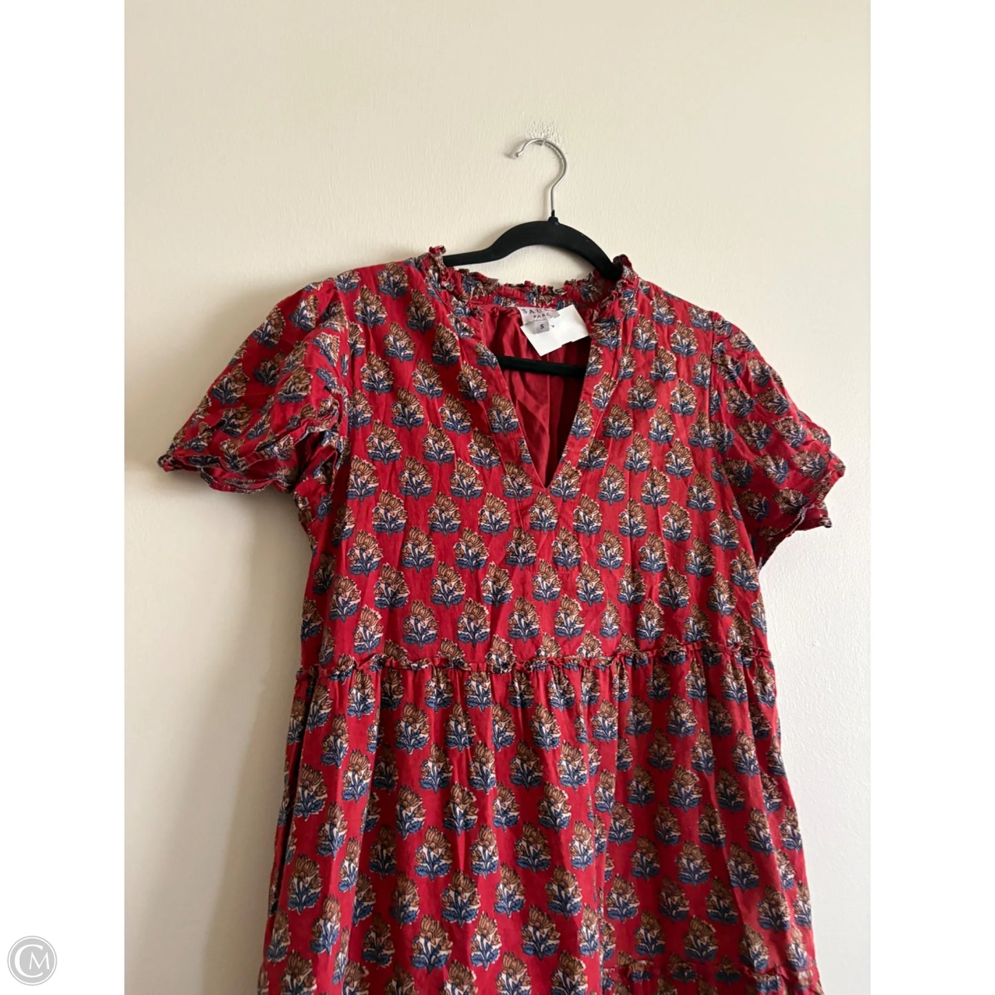 Dress Casual Maxi By Saule Parc In Red, Size: S
