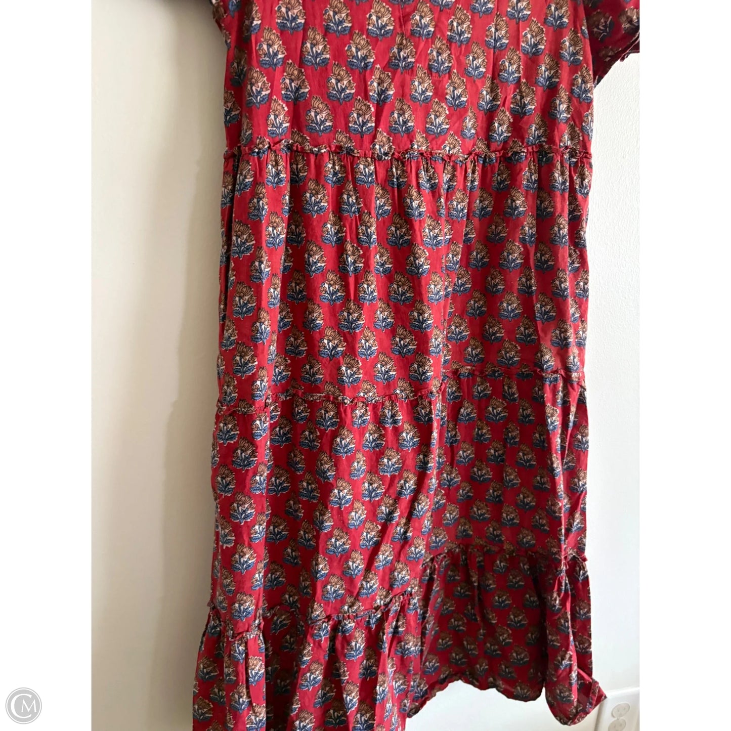 Dress Casual Maxi By Saule Parc In Red, Size: S