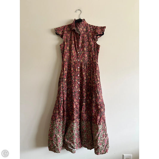 Dress Casual Maxi By Victoria Dunn In Brown, Size: S