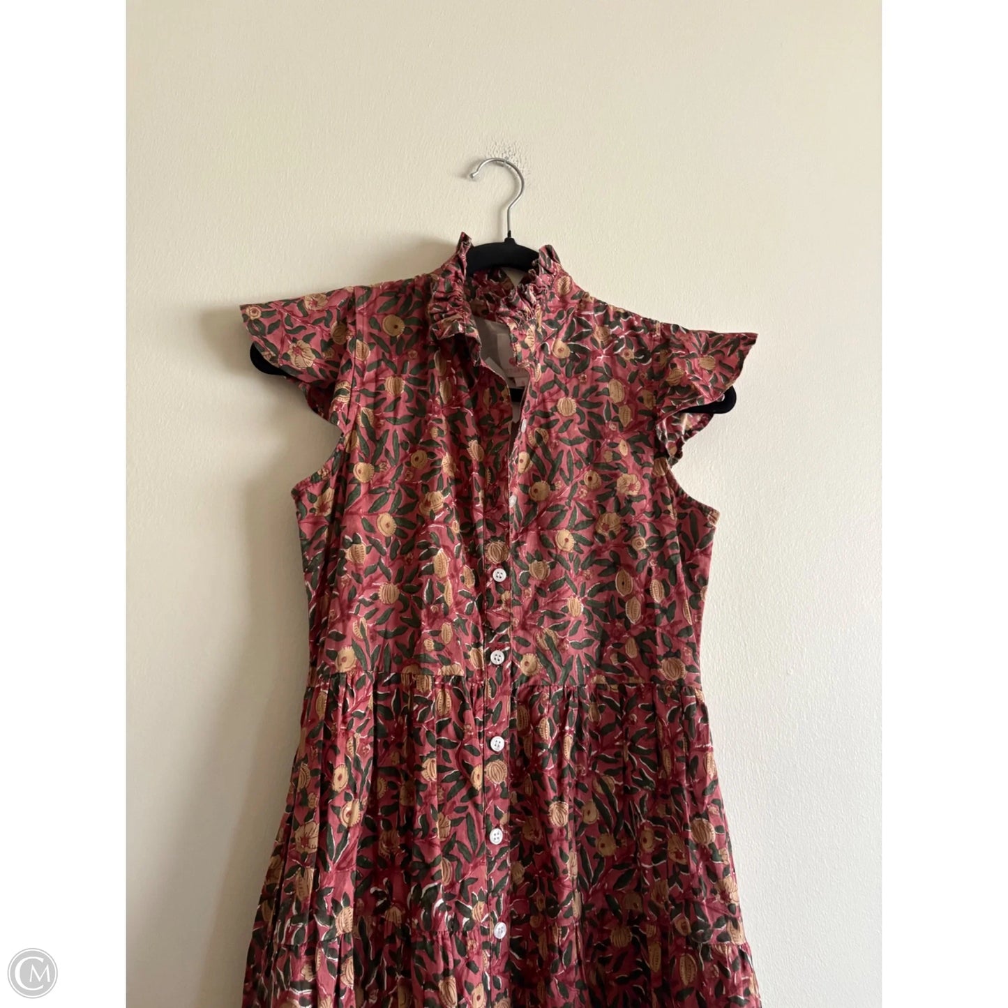 Dress Casual Maxi By Victoria Dunn In Brown, Size: S