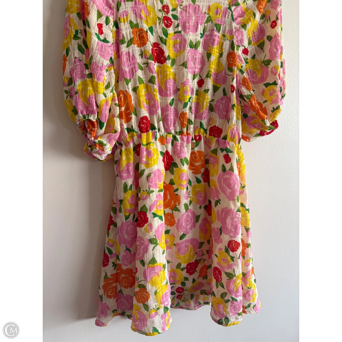 Dress Party Short By Mng In Floral Print, Size: S