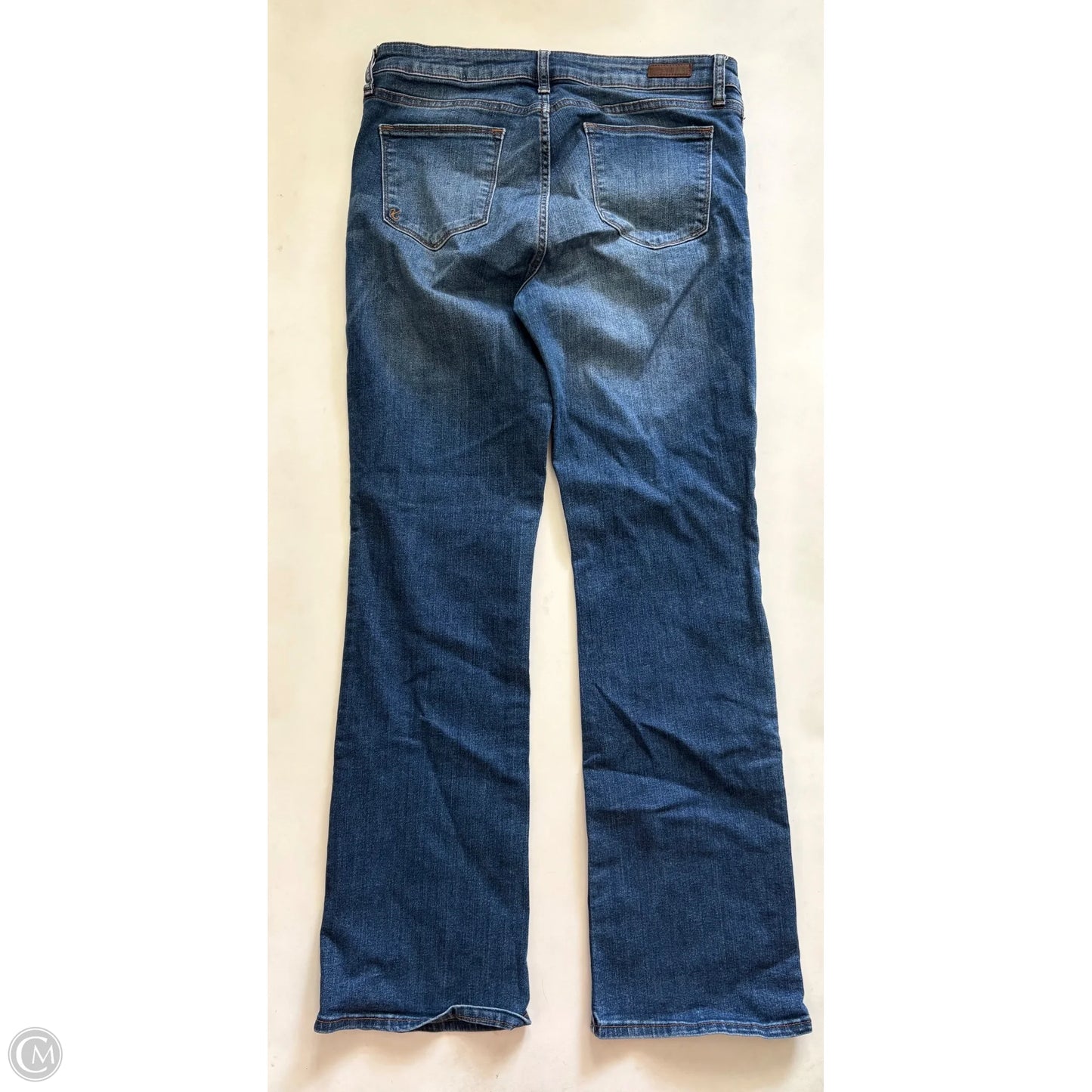Jeans Straight By Kut In Blue, Size: 12p
