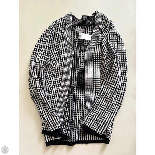 Sweater Cardigan By Kim Rogers In Black, Size: M