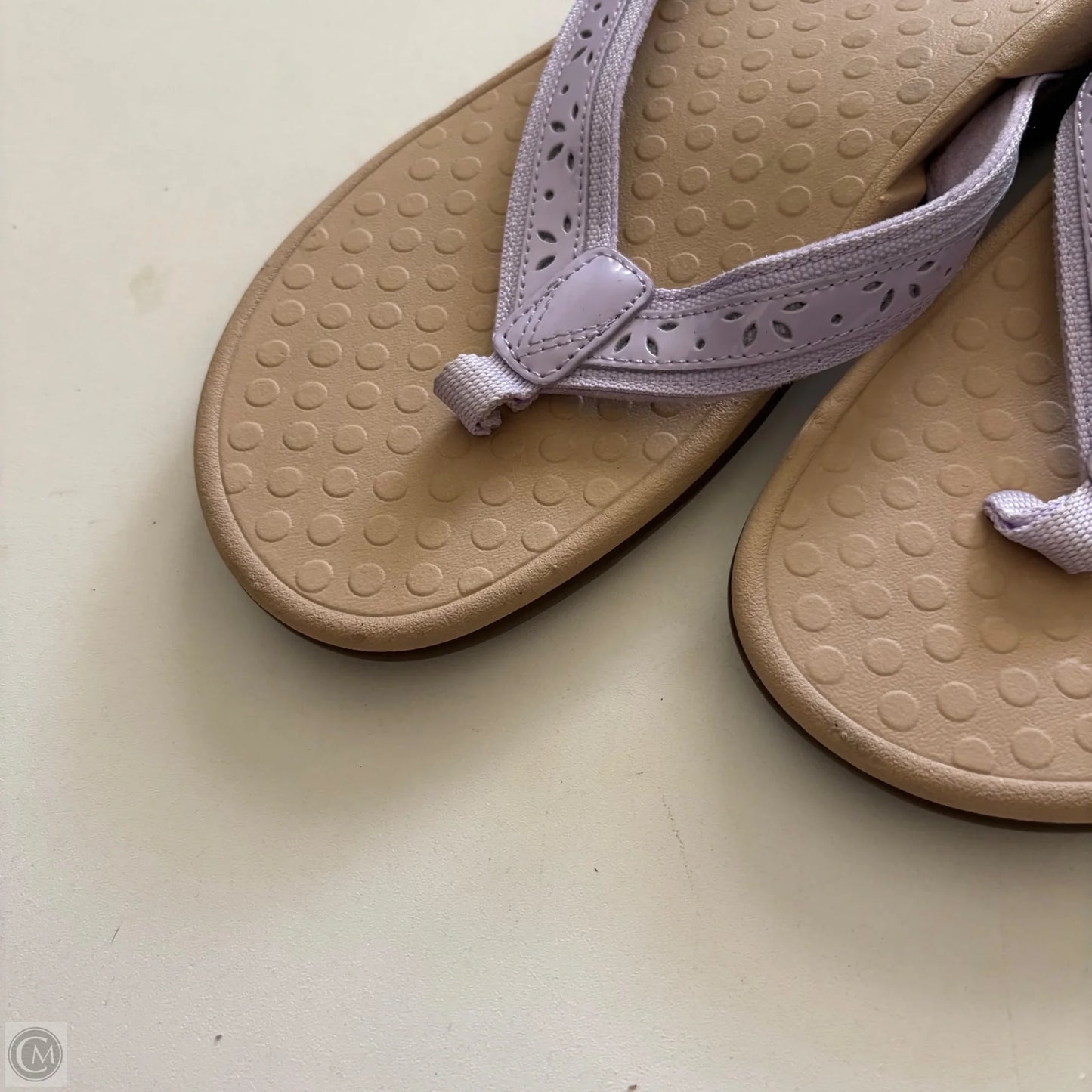 Sandals Flip Flops By Vionic In Purple, Size: 10
