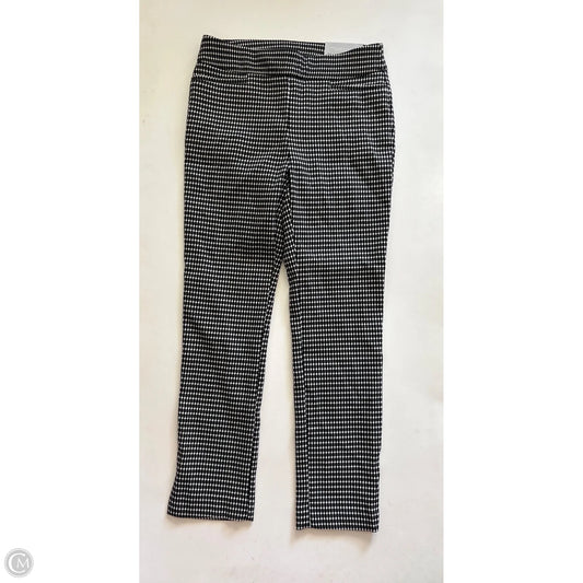 Pants Dress By Chicos In Black & White, Size: 2