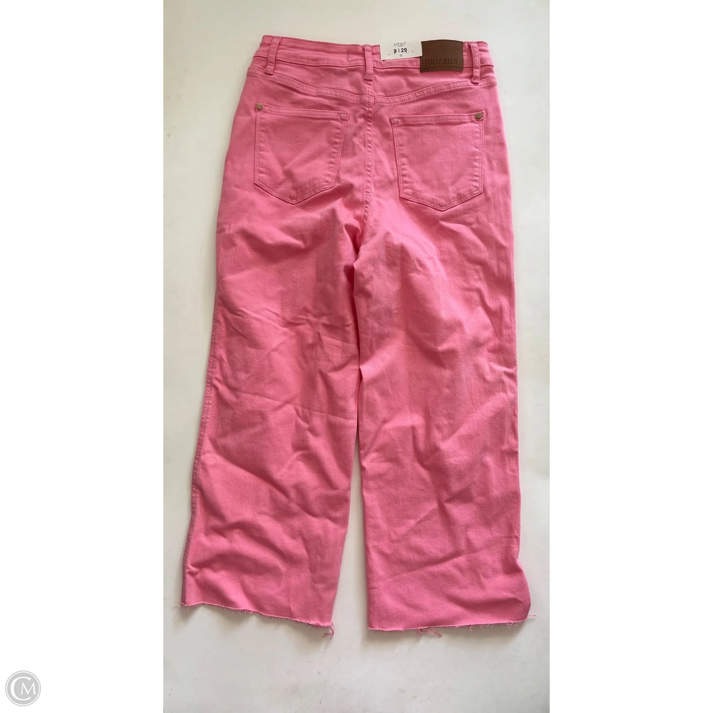 Jeans Wide Leg By Judy Blue In Pink, Size: 8