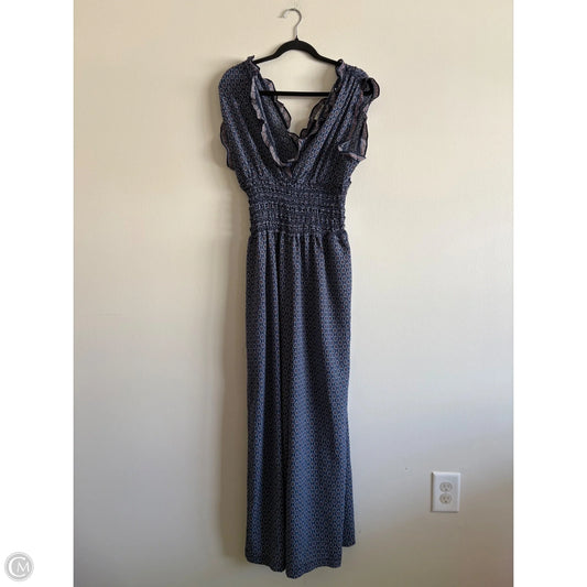Dress Casual Maxi By Max Studio In Blue, Size: L