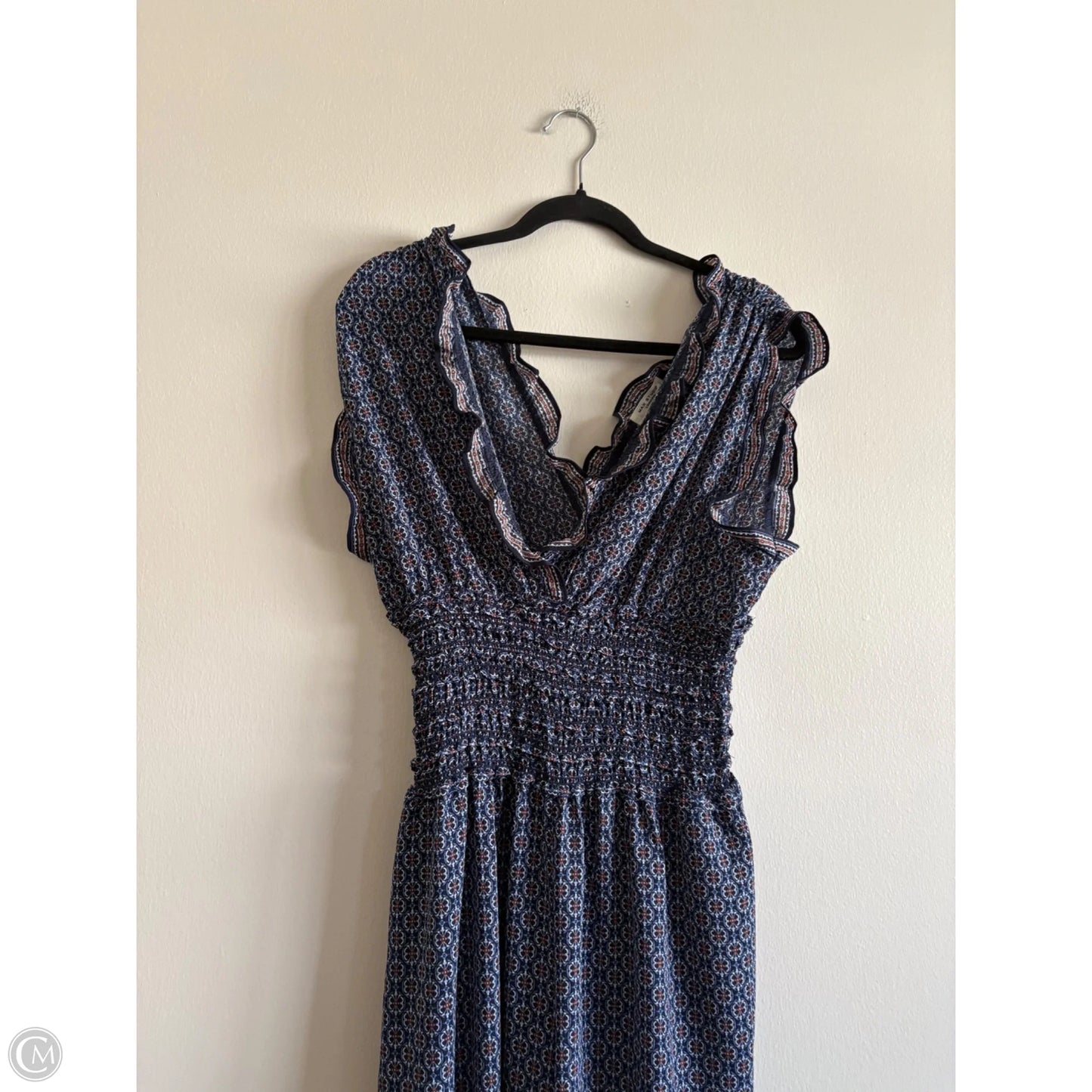 Dress Casual Maxi By Max Studio In Blue, Size: L