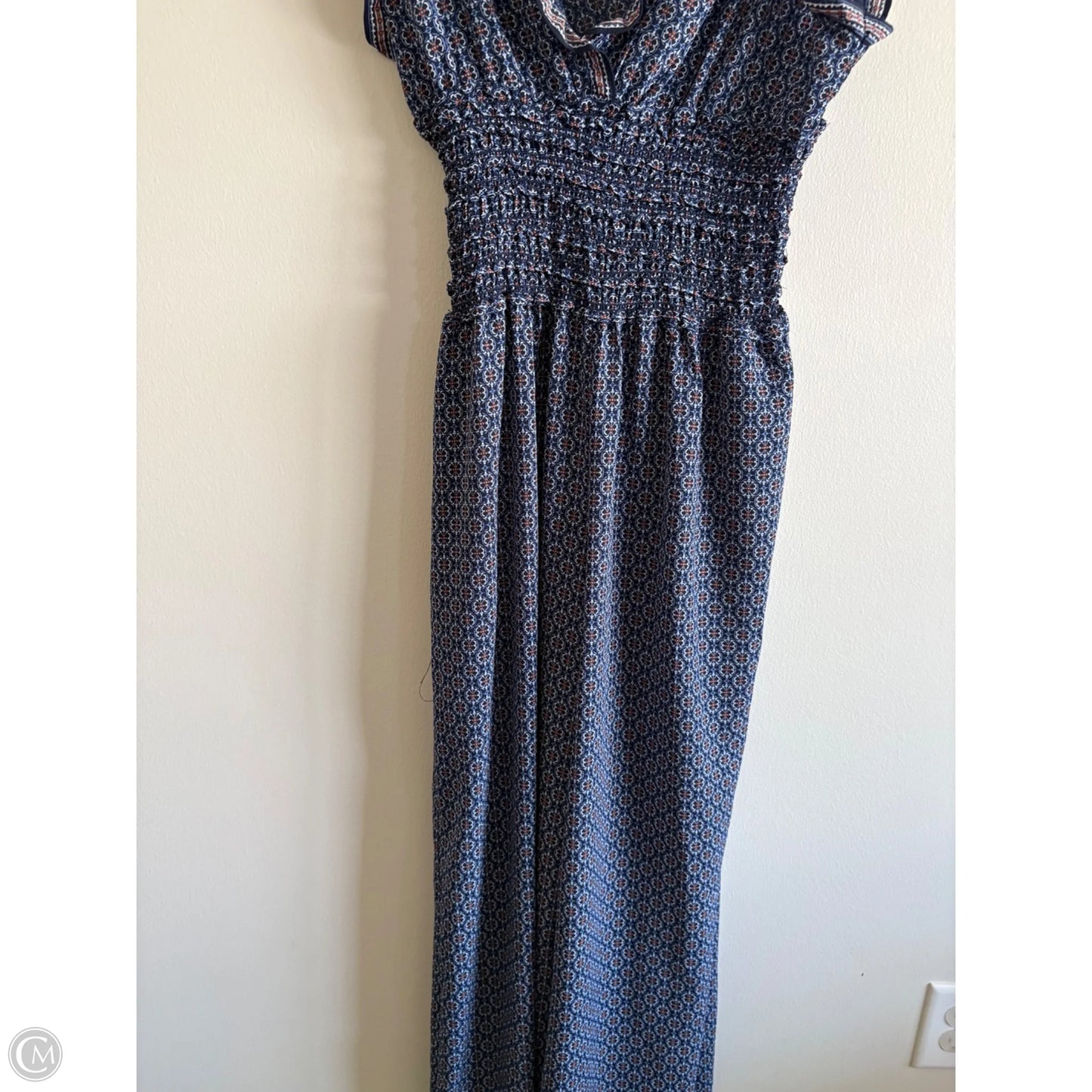 Dress Casual Maxi By Max Studio In Blue, Size: L