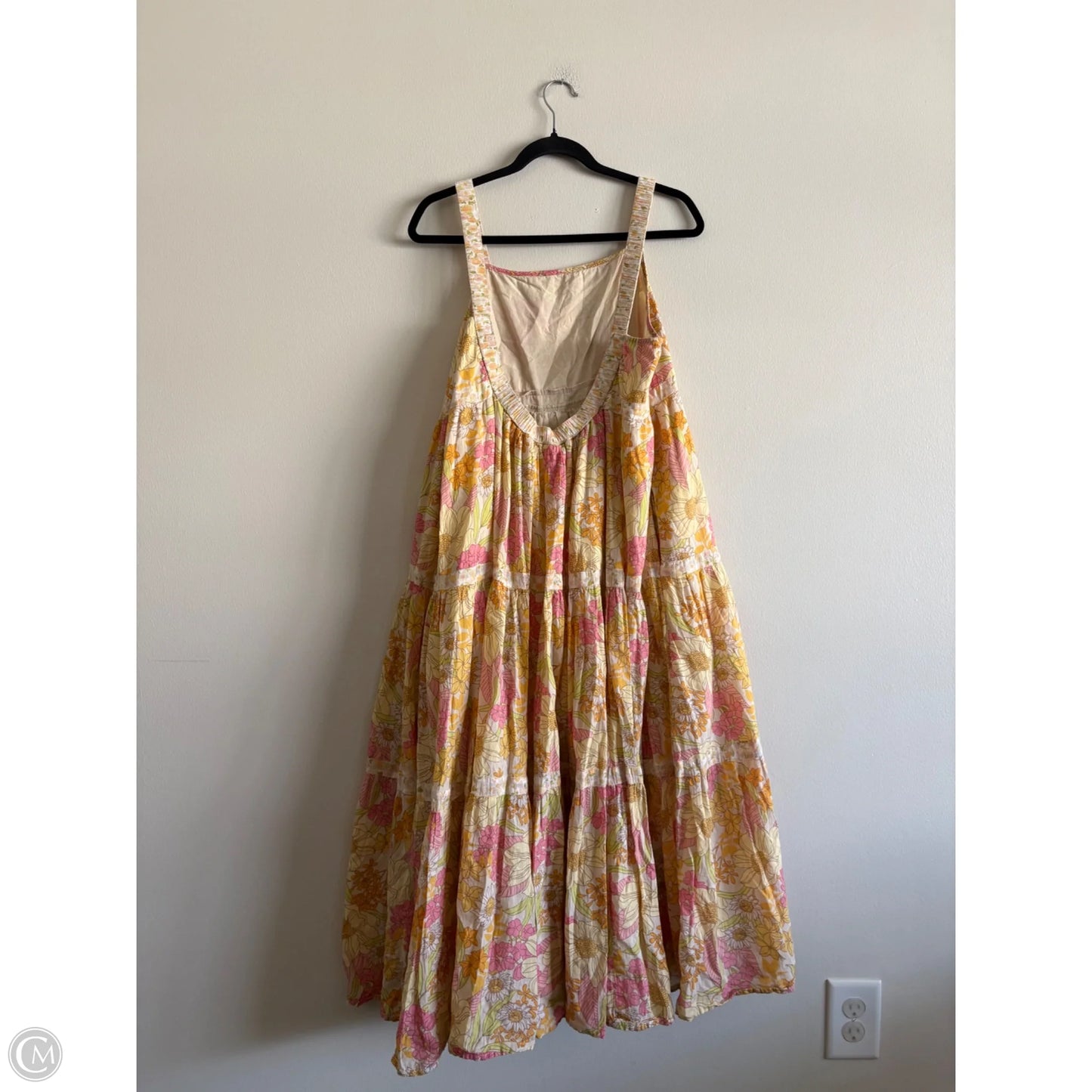 Dress Casual Maxi By American Eagle In Floral Print, Size: L