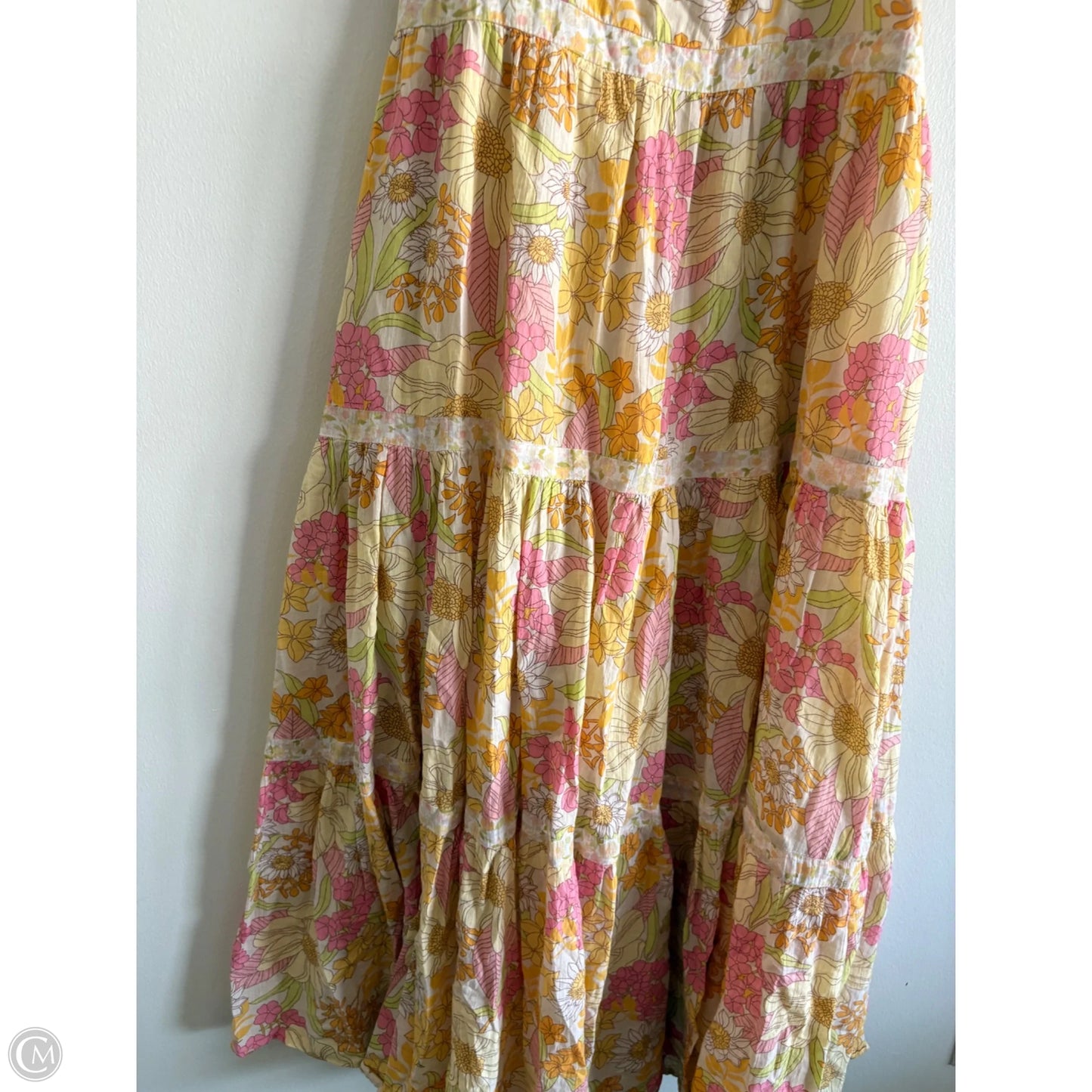 Dress Casual Maxi By American Eagle In Floral Print, Size: L