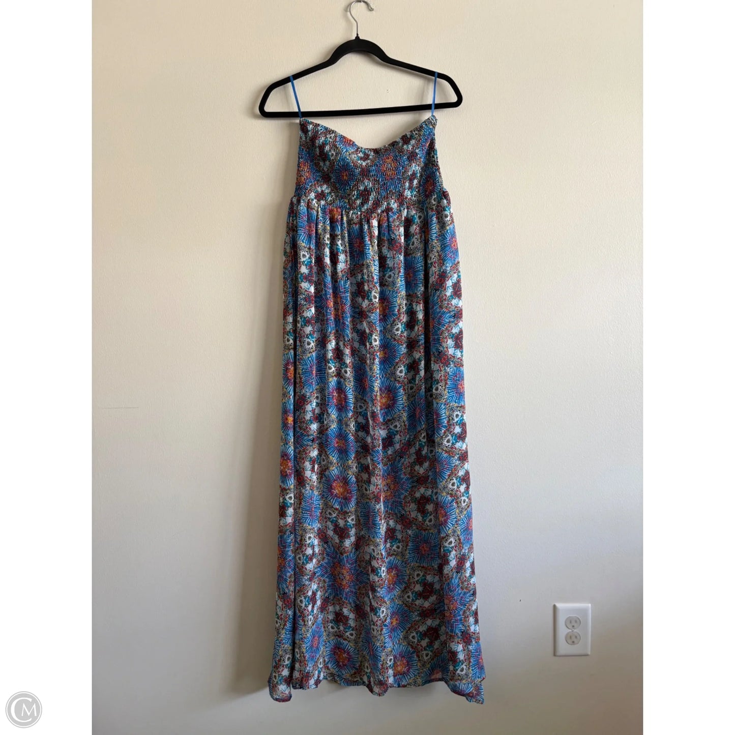 Dress Casual Maxi By Sans Souci In Floral Print, Size: Xl