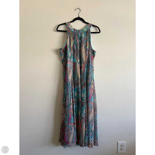 Dress Casual Maxi By Tommy Hilfiger In Floral Print, Size: 12