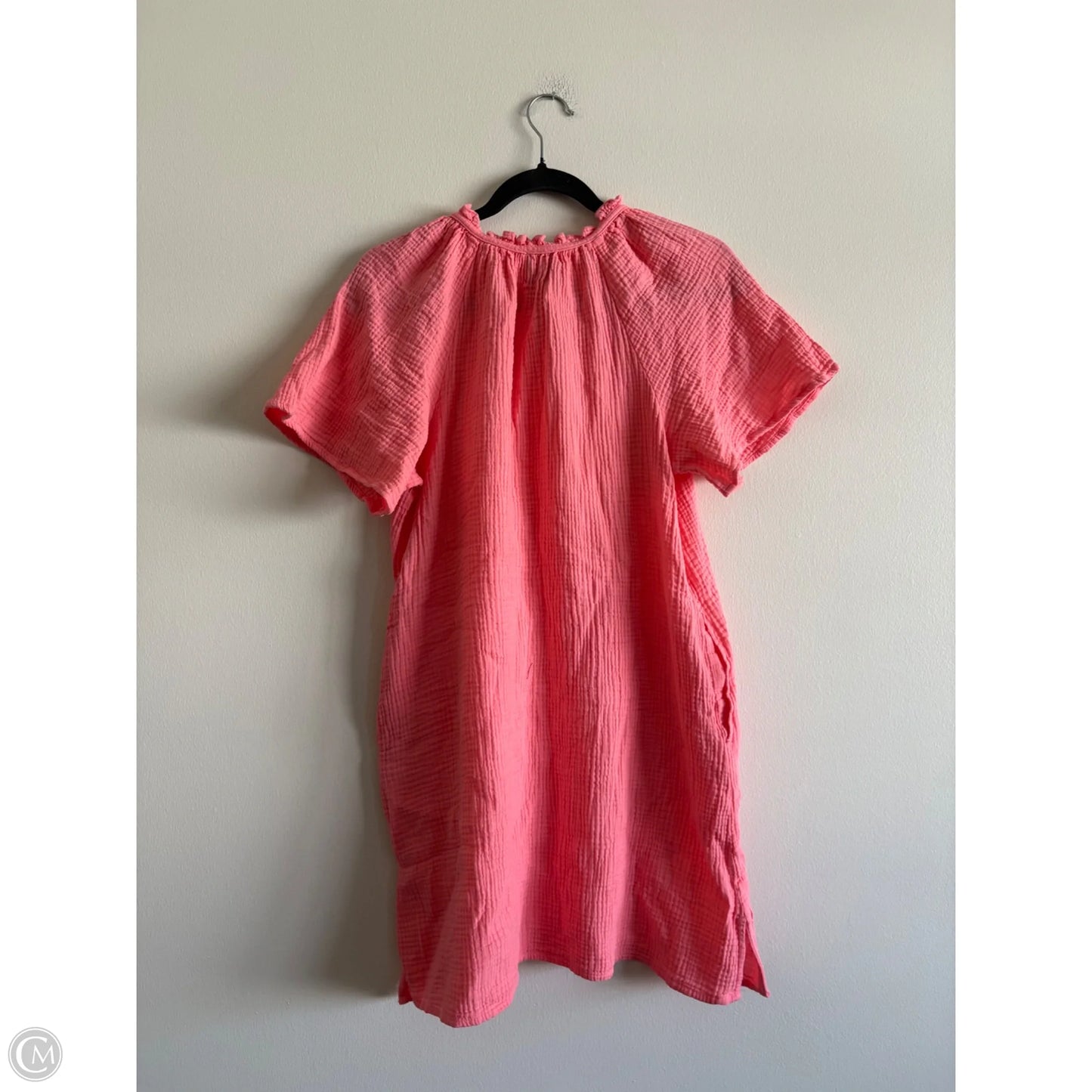 Dress Casual Midi By Gap In Pink, Size: M