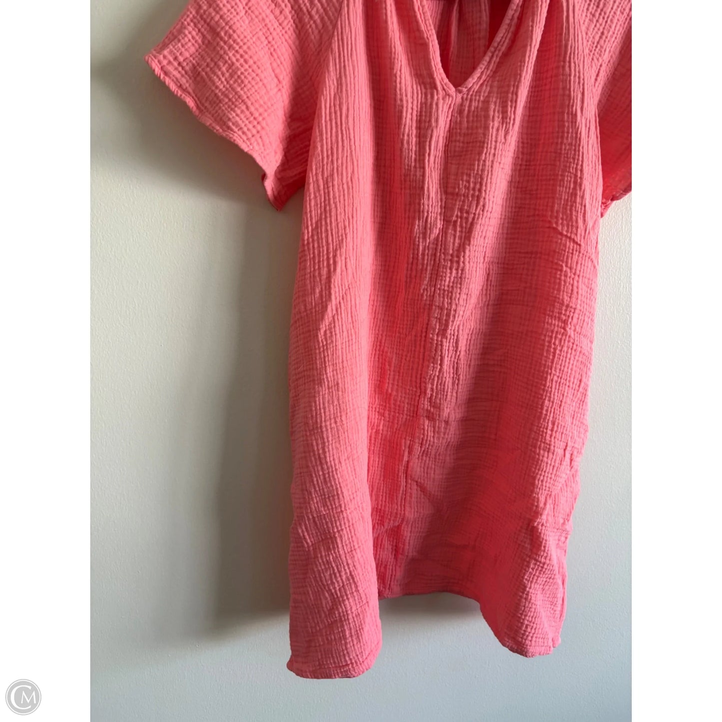 Dress Casual Midi By Gap In Pink, Size: M