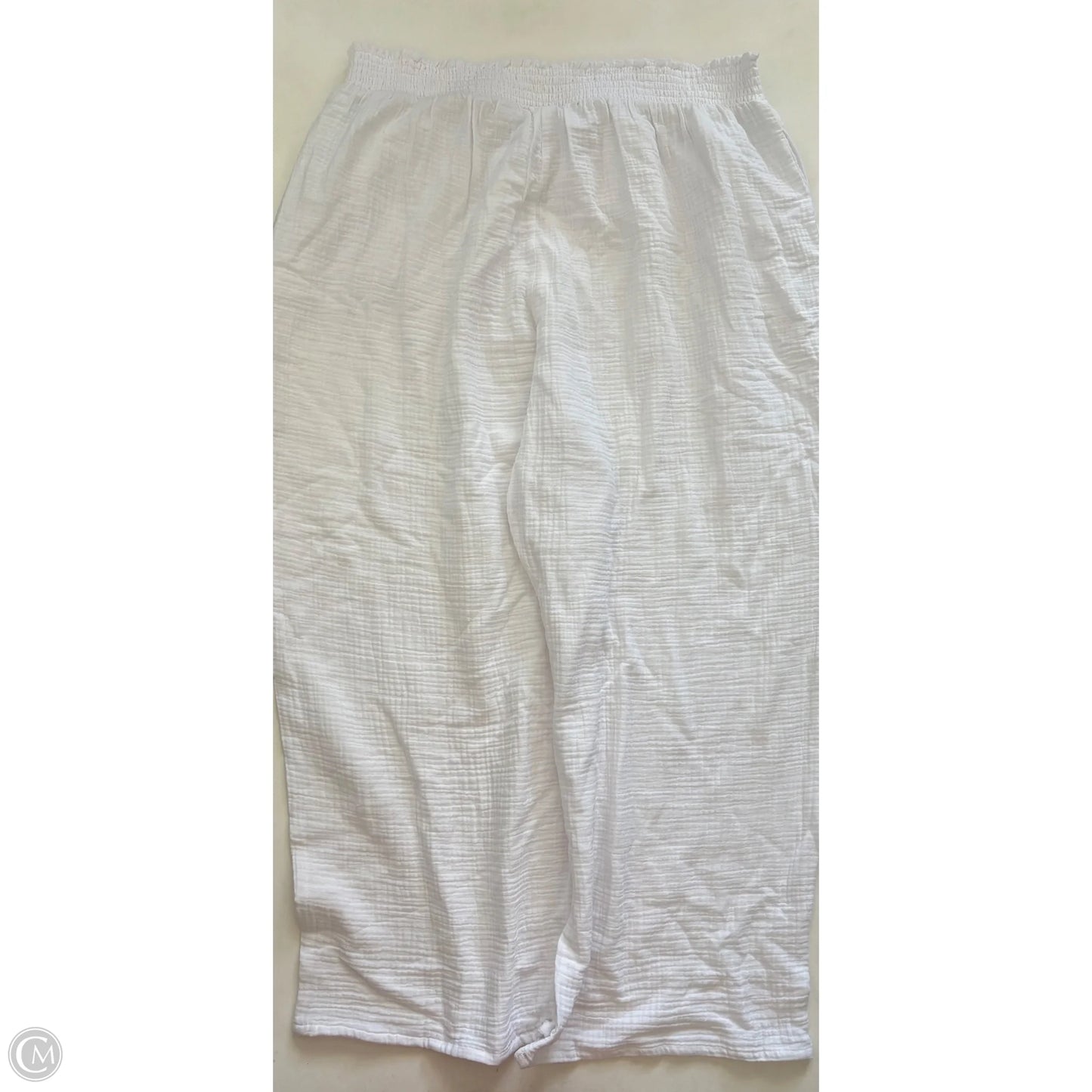 Pants Lounge By Time And Tru In White, Size: 2x