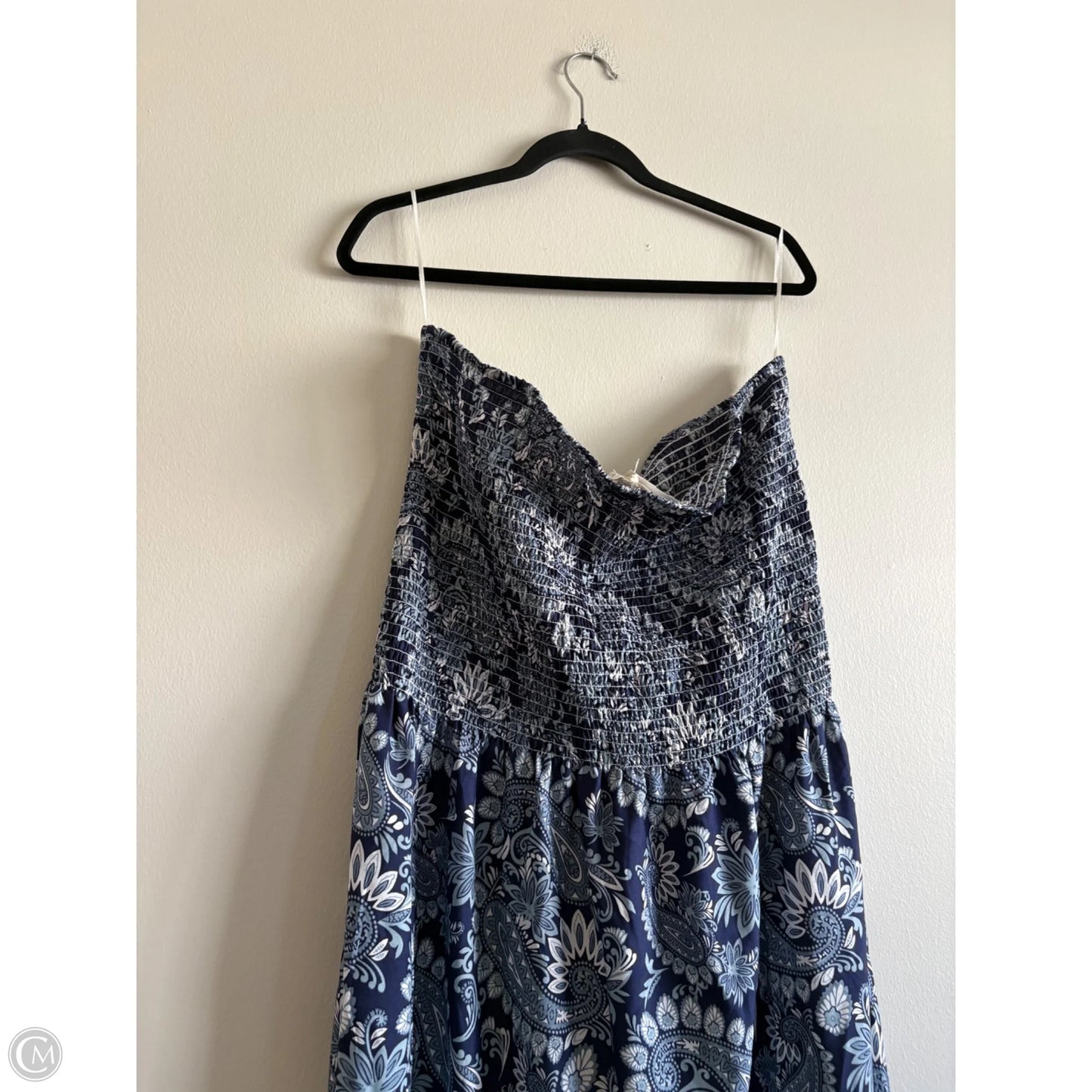 Dress Casual Maxi By Clothes Mentor In Blue, Size: 3x