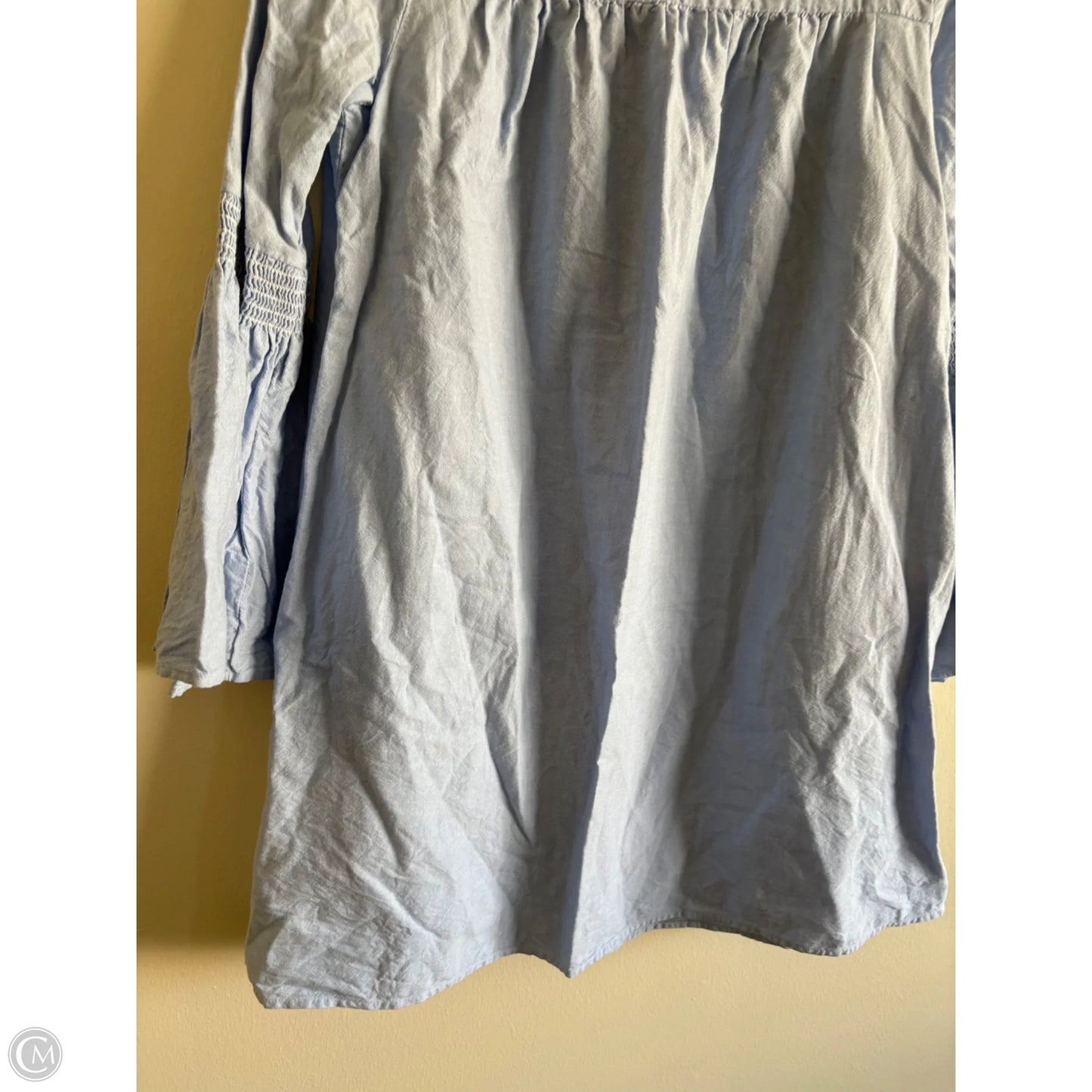 Dress Casual Short By Crown And Ivy In Blue, Size: M