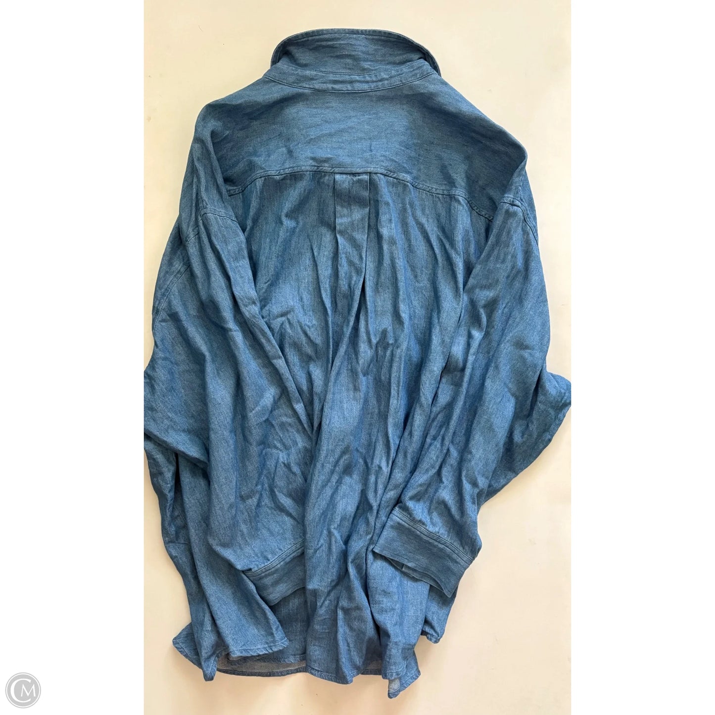 Top Long Sleeve By Old Navy In Blue, Size: 3x