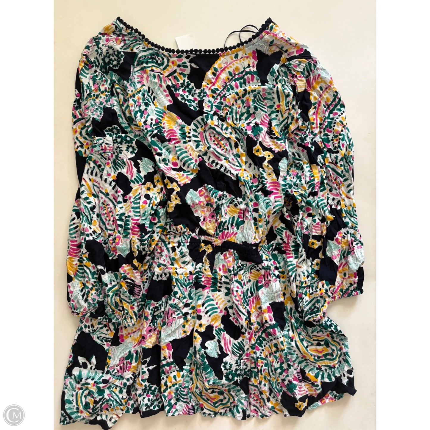 Top Long Sleeve By Crown And Ivy In Floral Print, Size: 3x
