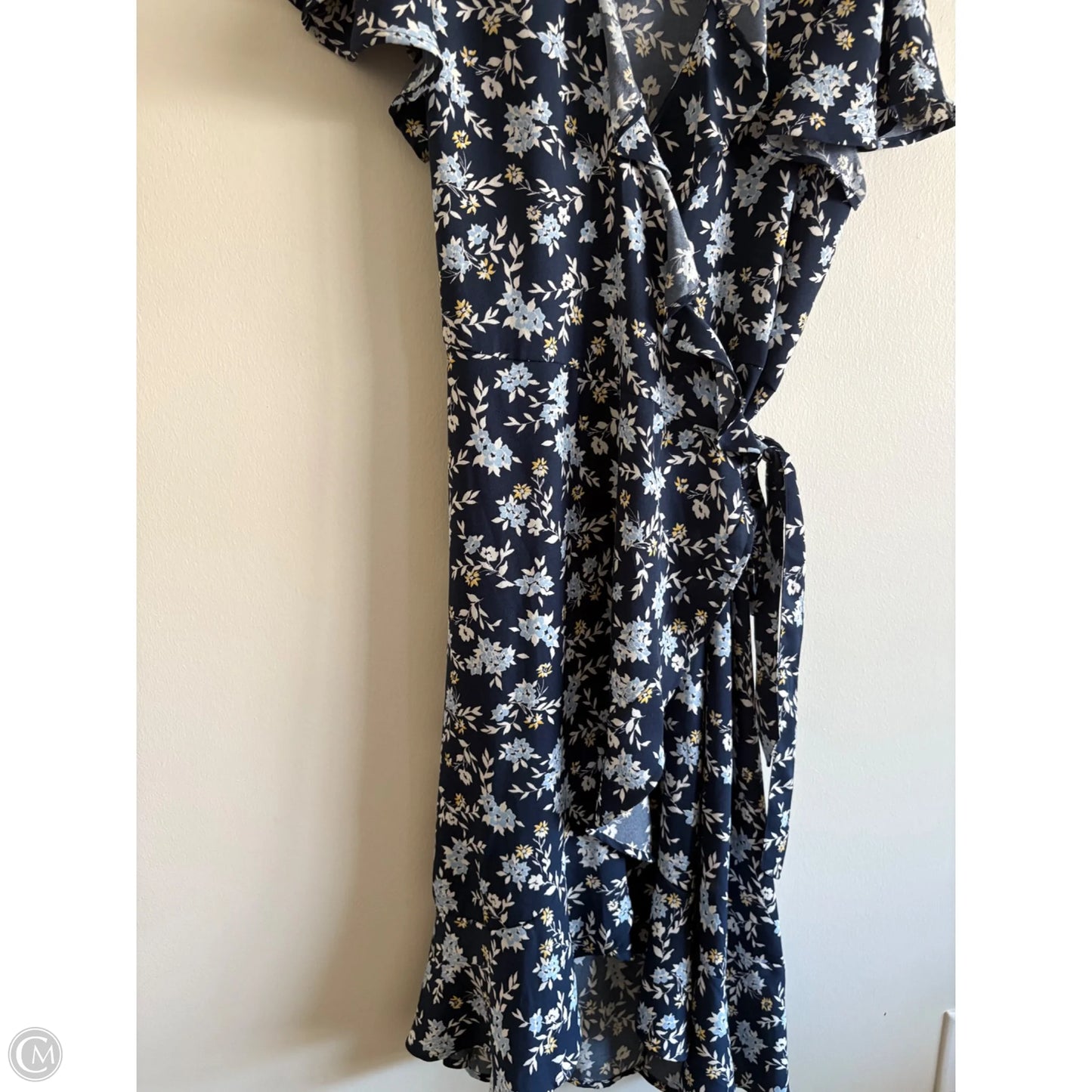 Dress Casual Maxi By Time And Tru In Floral Print, Size: 16