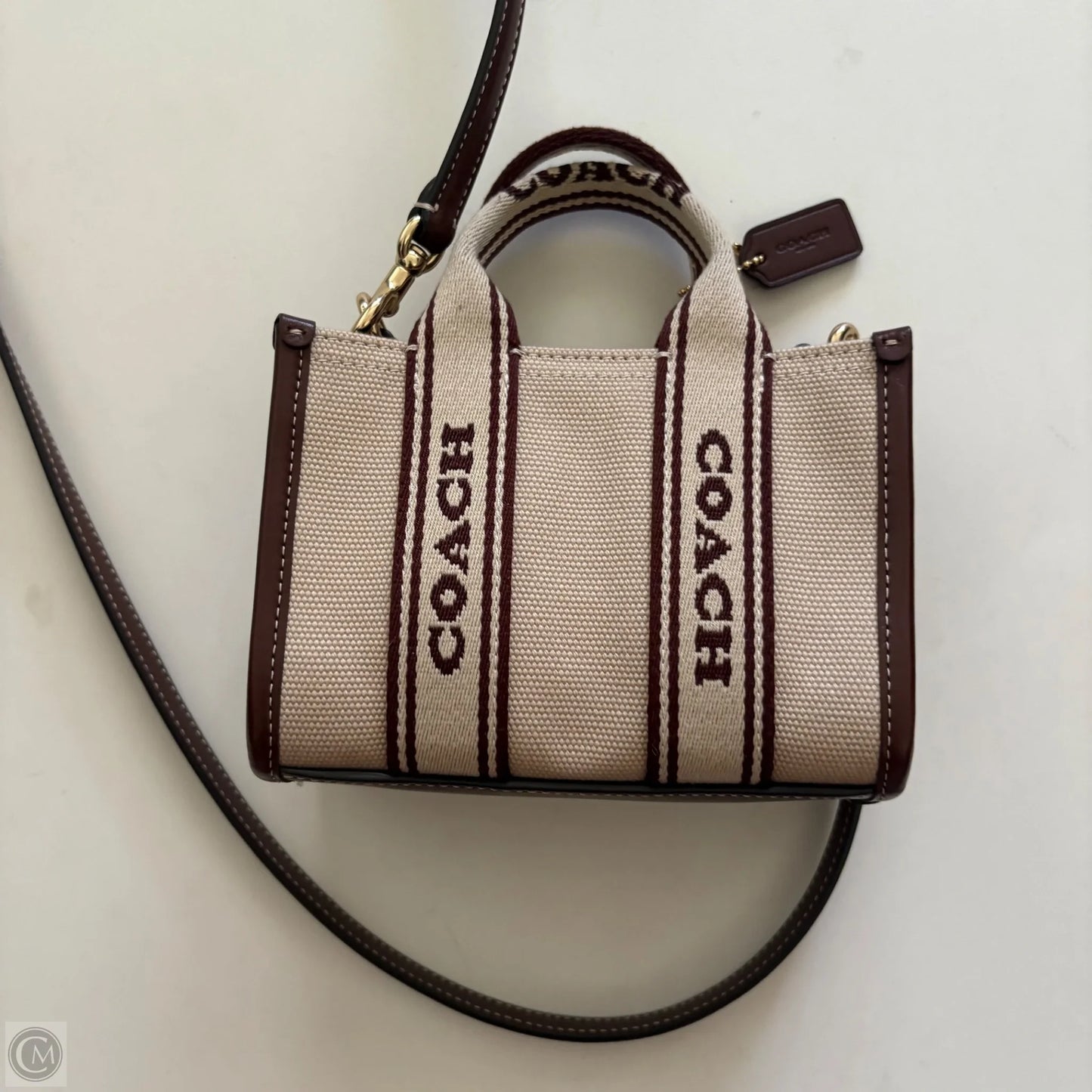Handbag Designer By Coach, Size: Small