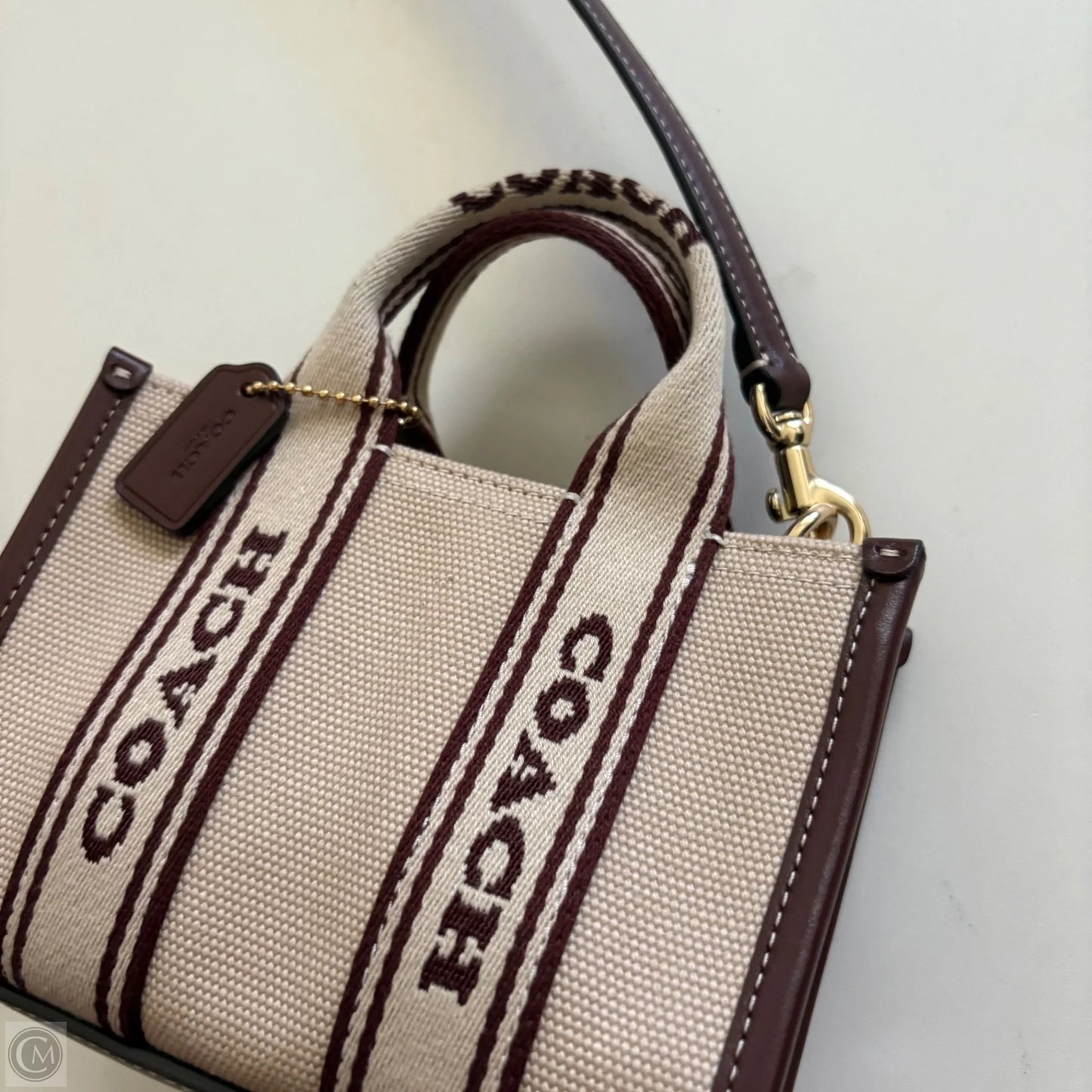 Handbag Designer By Coach, Size: Small