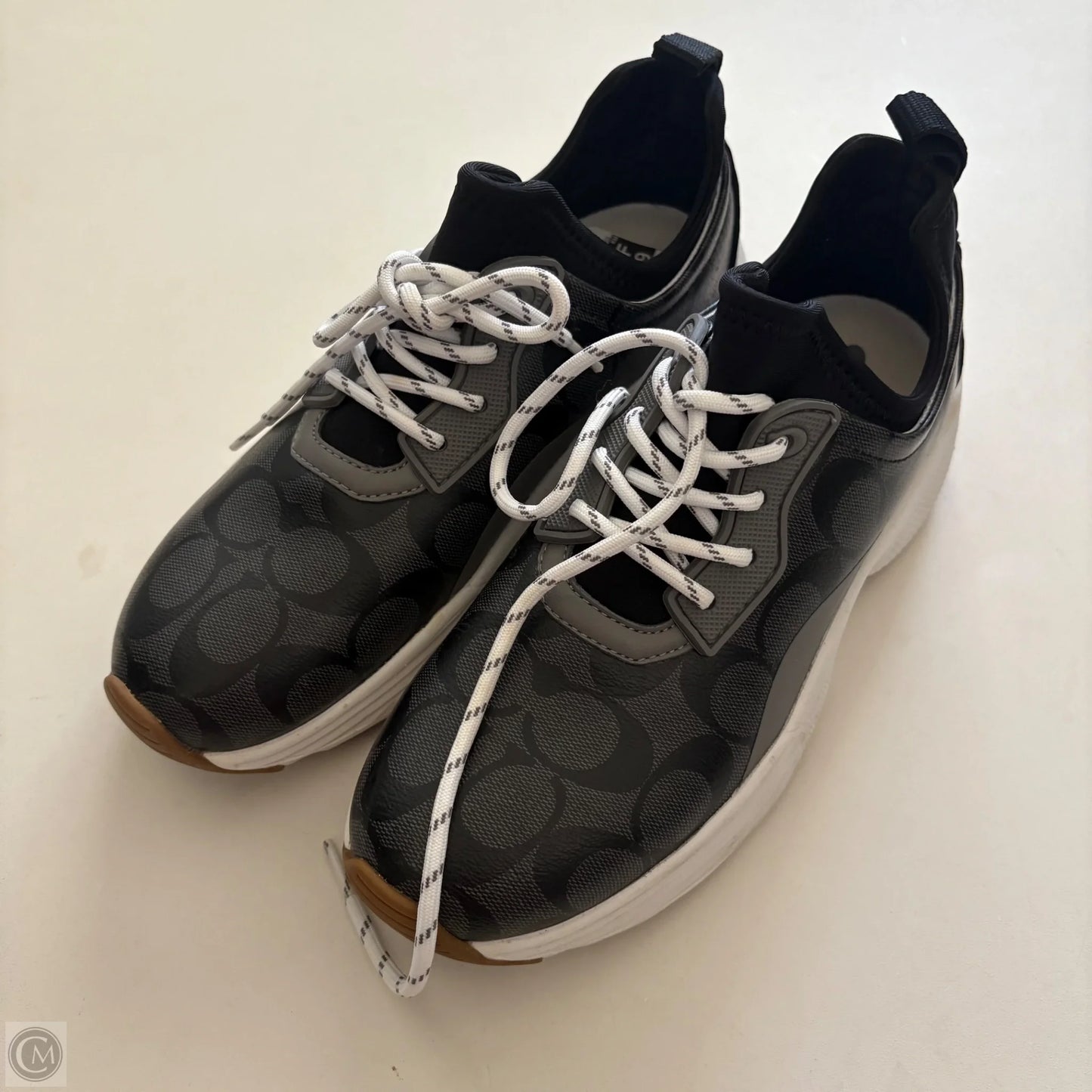 Shoes Designer By Coach In Black, Size: 8.5