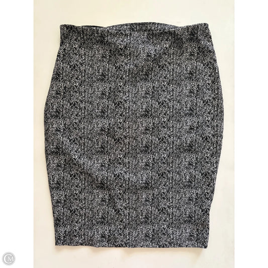 Skirt Midi By Express In Black, Size: L
