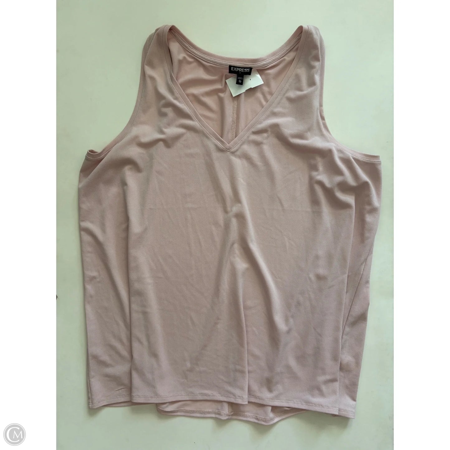 Tank Top By Express In Pink, Size: Xl