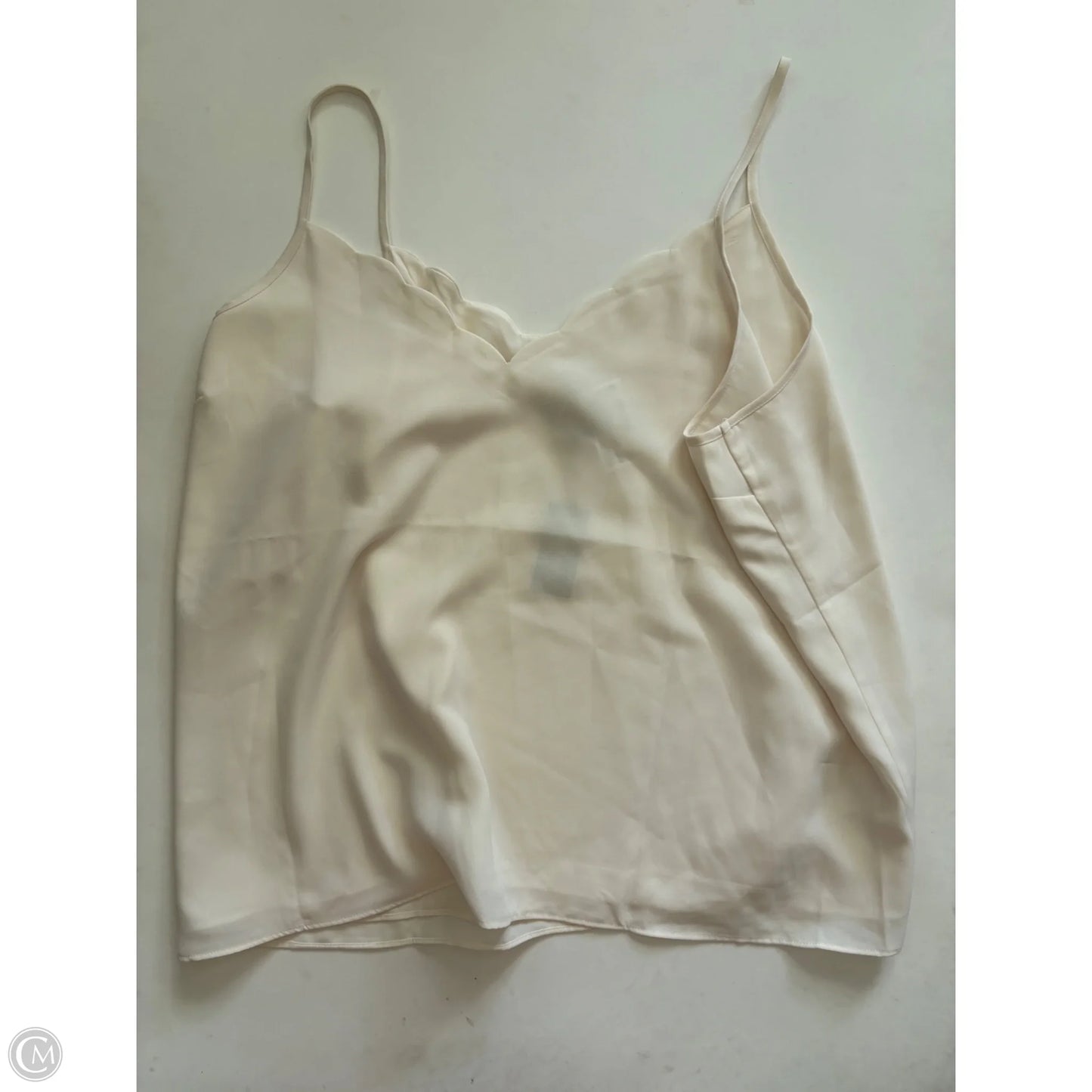 Tank Top By Express In Cream, Size: Xl
