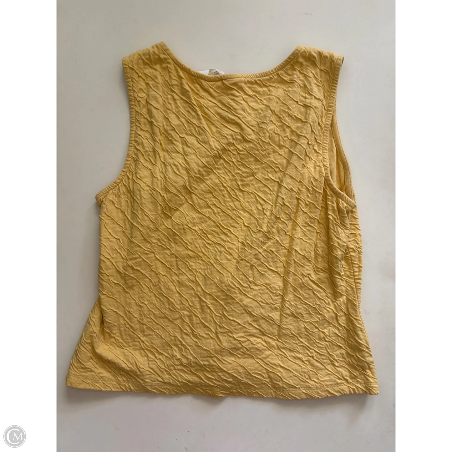 Top Short Sleeve By C And C In Yellow, Size: Xl
