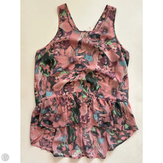 Tank Top By Frenchi In Multi-colored, Size: Xl