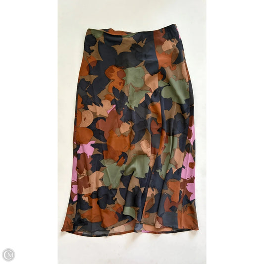 Skirt Maxi By Time And Tru In Multi-colored, Size: S