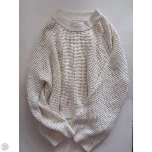 Sweater By Pink Lily In Cream, Size: M