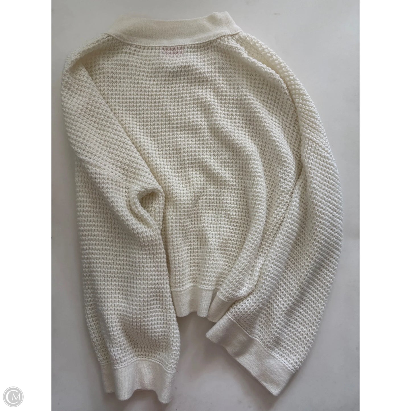 Sweater By Pink Lily In Cream, Size: M