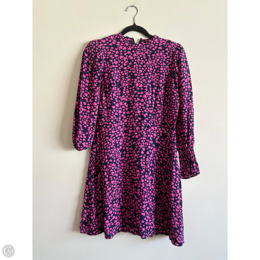Dress Casual Midi By Loft In Pink, Size: 4p