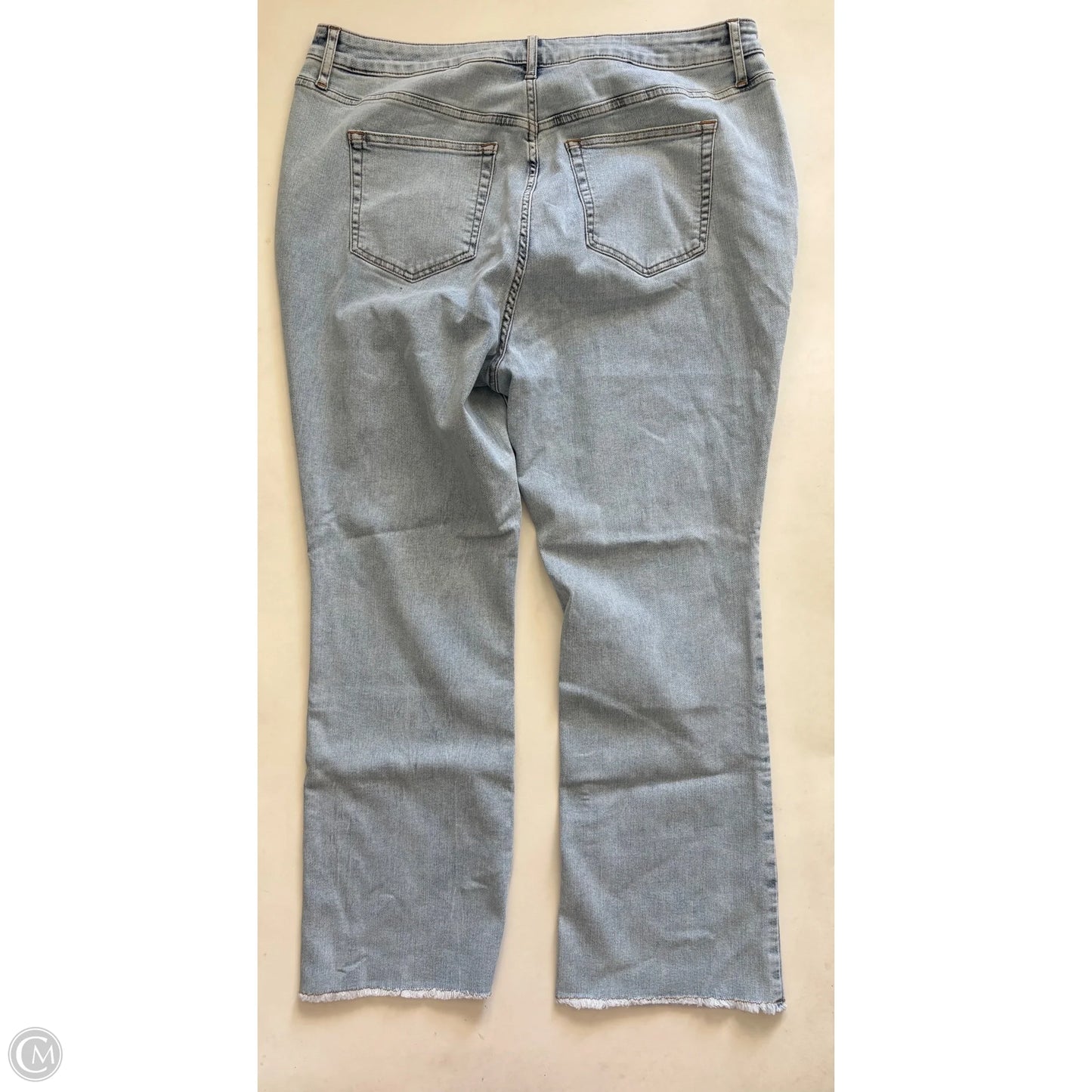 Jeans Flared By Cmb In Blue, Size: 18