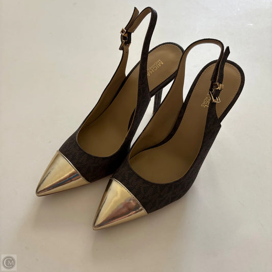 Shoes Heels Kitten By Michael By Michael Kors In Brown, Size: 7.5