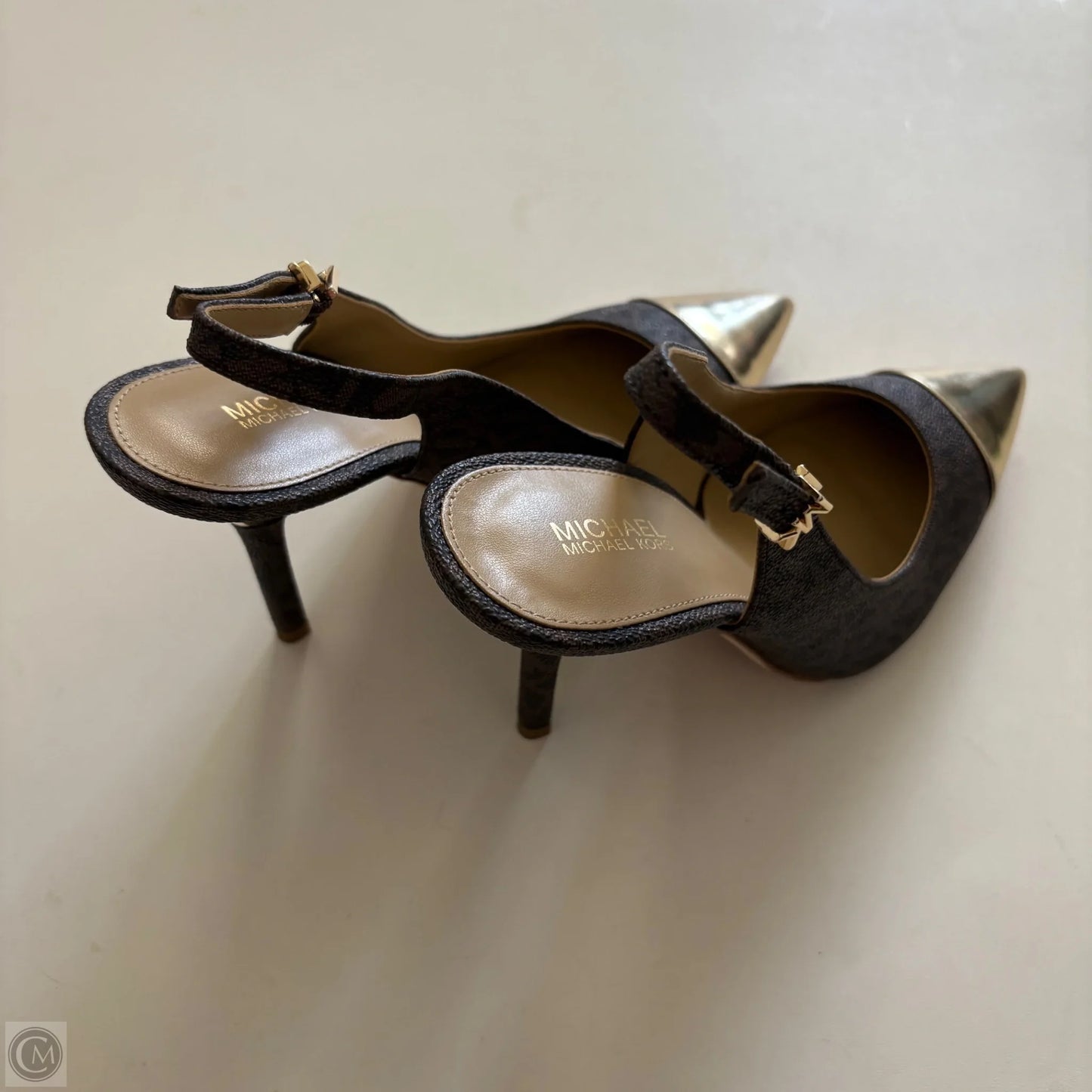 Shoes Heels Kitten By Michael By Michael Kors In Brown, Size: 7.5